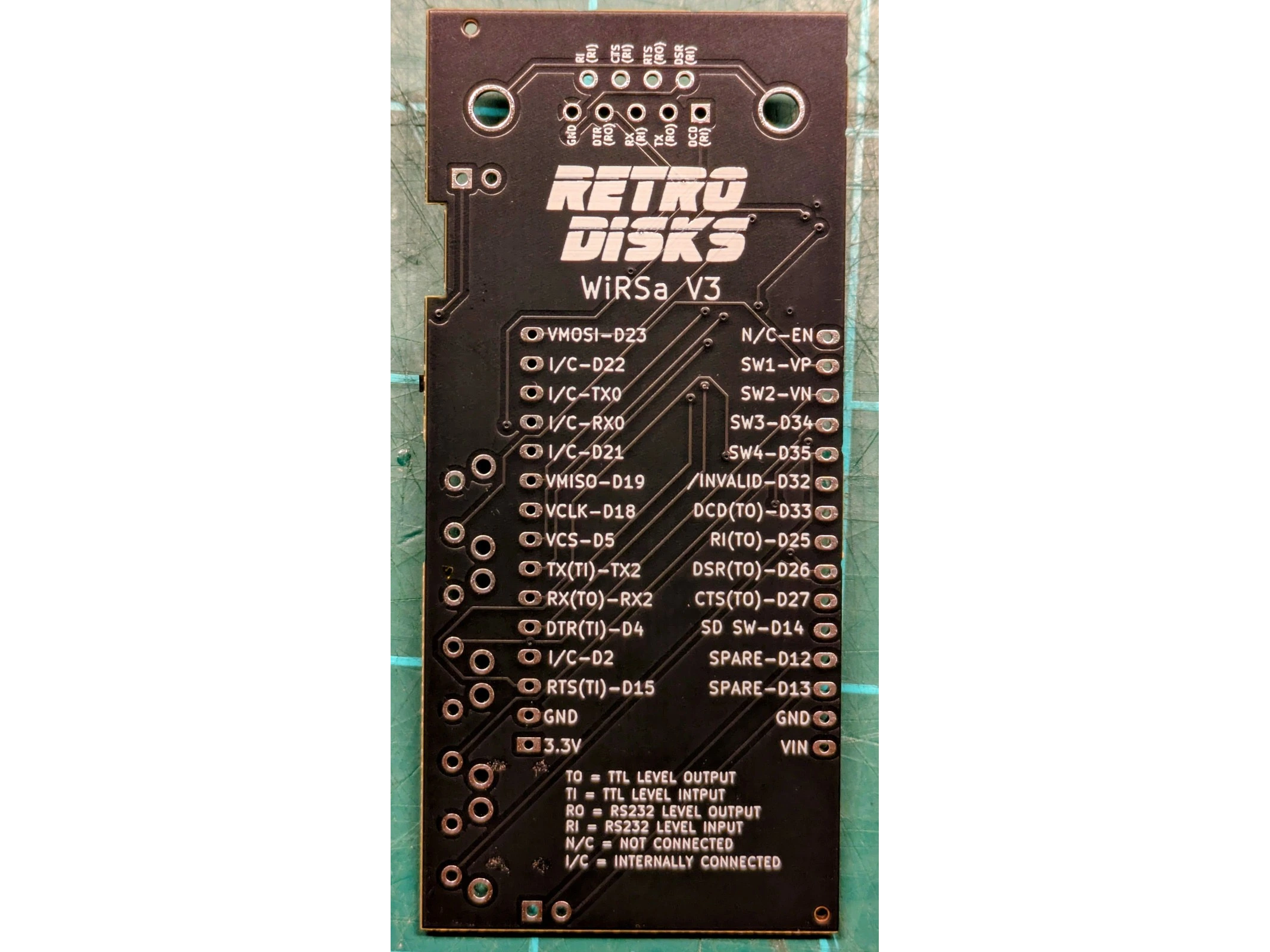 WiRSa v3 Wifi RS232 Serial Modem