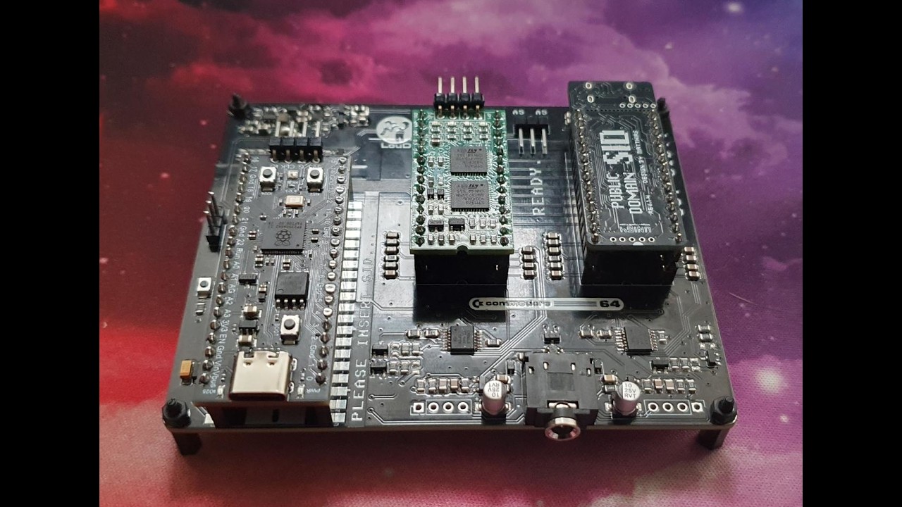 USBSID-Pico v1.5c Blue PCB