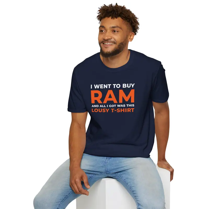 Datacenter Chip Shortage Humor Shirt I Went to Buy RAM T-Shirt | RAMaggedon Gift