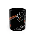 Raspberry Pi 5 Mug | Large Hand-drawn Board | Maker Gift Electronics Engineer Ha