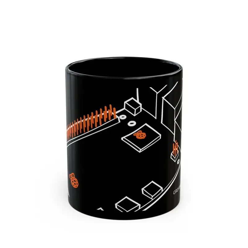 Raspberry Pi 5 Mug | Large Hand-drawn Board | Maker Gift Electronics Engineer Ha