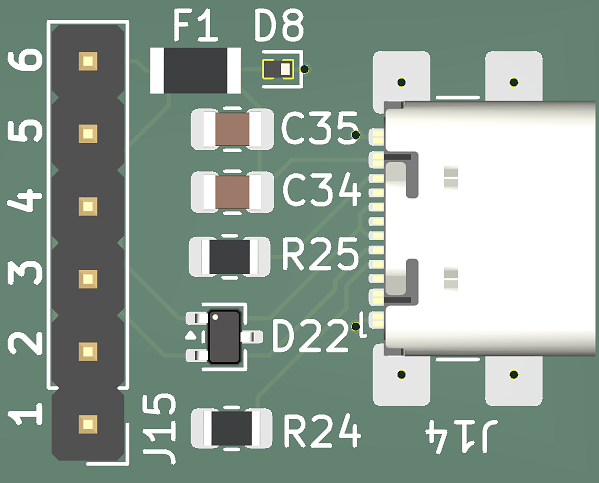USB-C Breakout Module (ESD + Plug & Play)