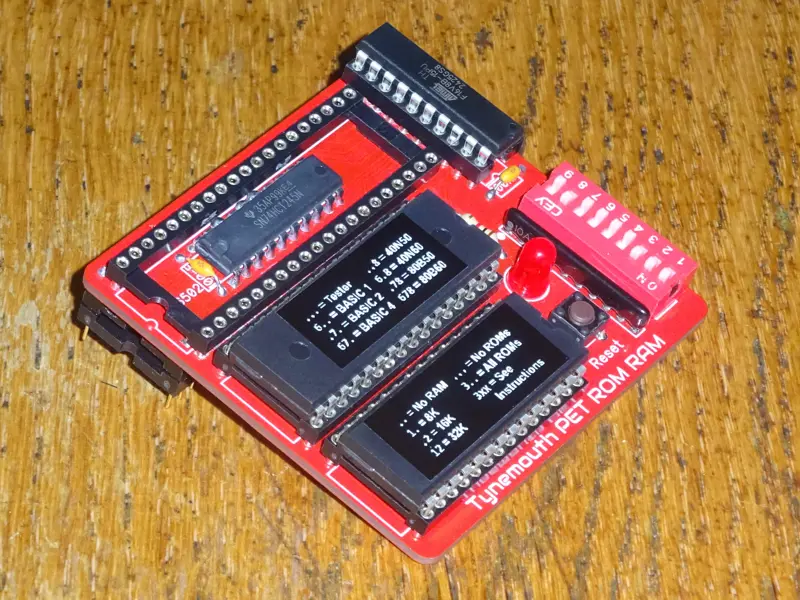PET ROM/RAM Board