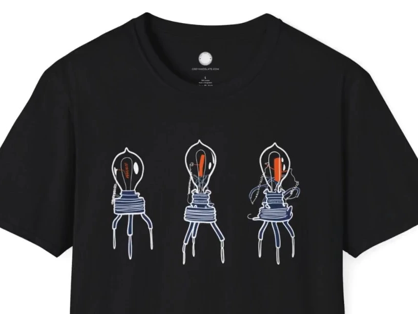 Fleming Tube Vacuum Tube History Shirt