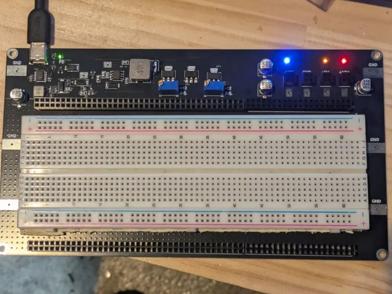 Breadboard Base for Analog Circuit Kit