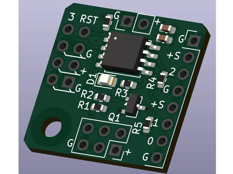Attiny Low Power MOSFET board (Tiny Power 2)