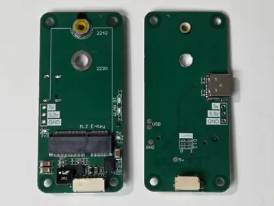 Rpi Zero M.2 E-Key Shield