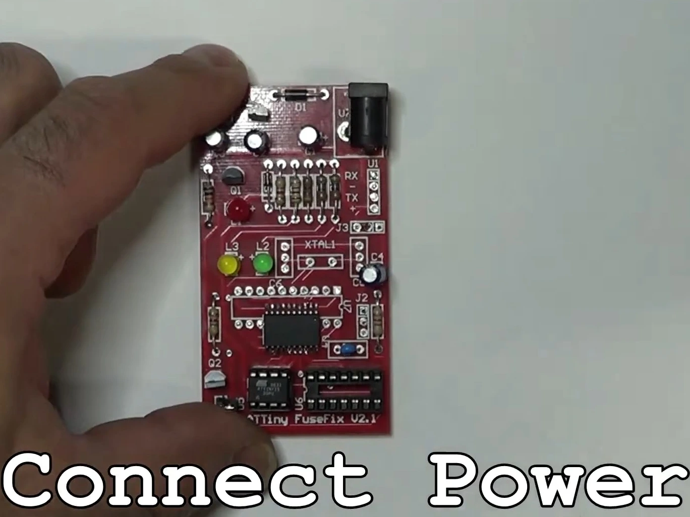 ATTINY Fuse Recovery Programmer/Fuse Doctor V2.0