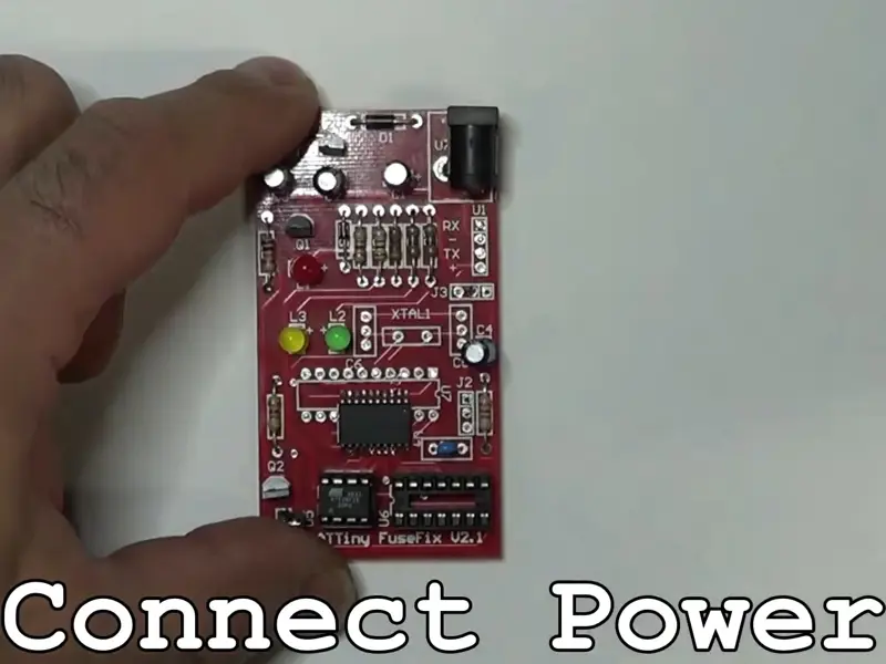 ATTINY Fuse Recovery Programmer/Fuse Doctor V2.0