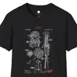 Robert Goddard Rocket Patent Art Tee | Rocket Apparatus 1914 WPI | Space Enginee