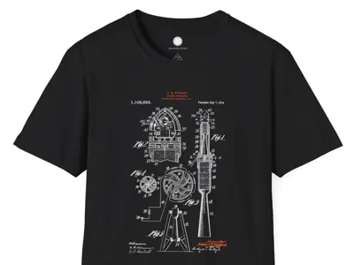 Robert Goddard Rocket Patent Art Tee