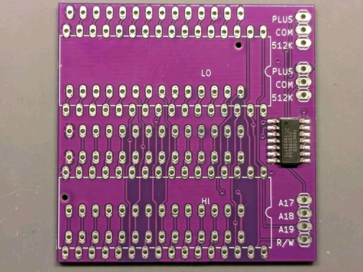 Mac ROM-inator Kit or Assembled - Bootable ROM for Mac 128k/512k/Plus Rominator