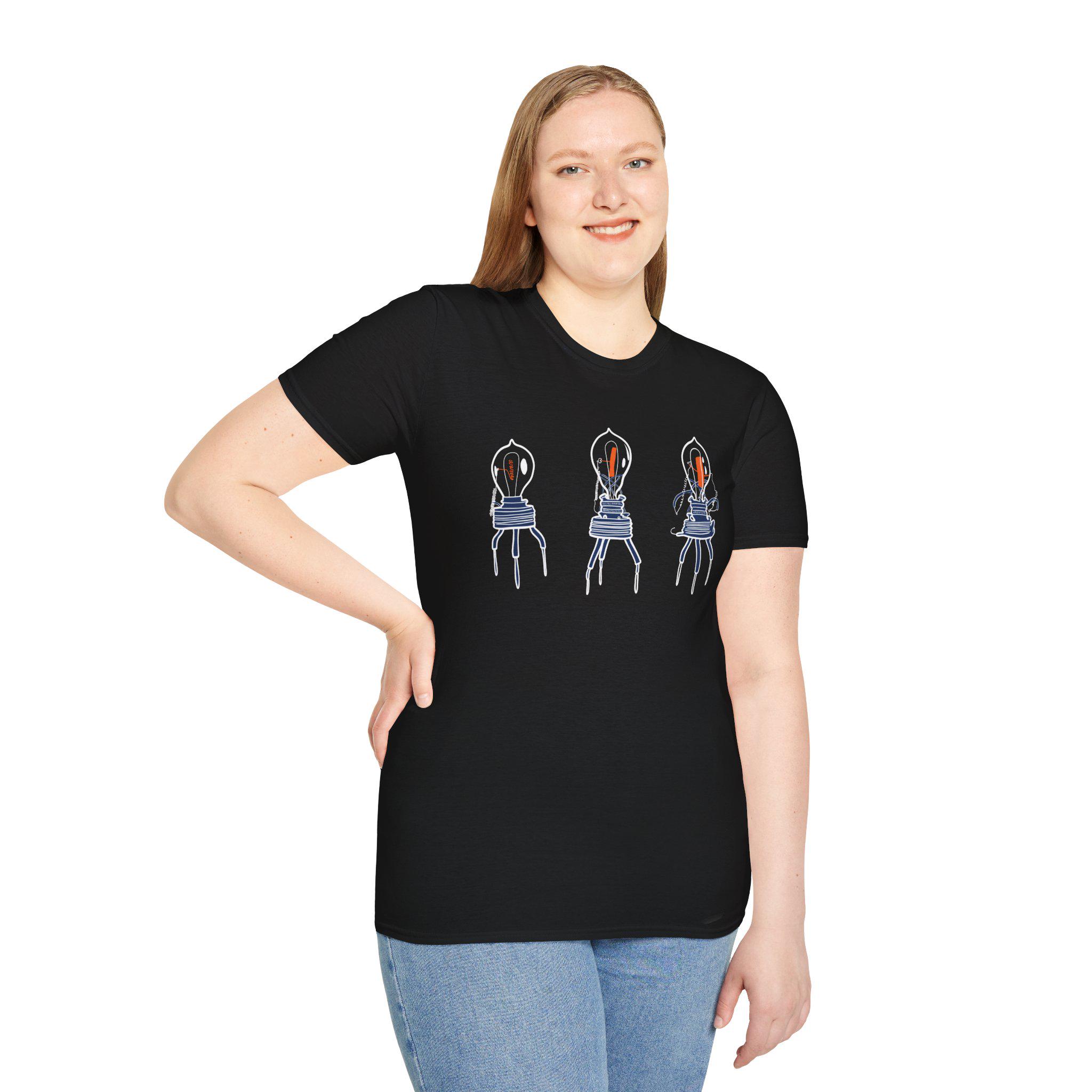 Fleming Tube Vacuum Tube Evolution Shirt | Vintage Electronics History Tee | Ear