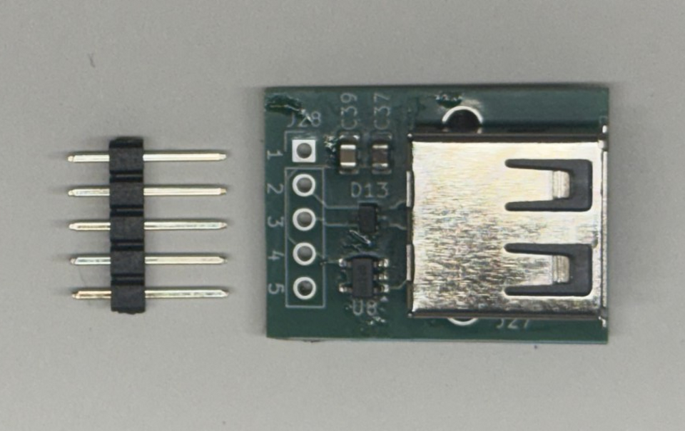 USB-A Breakout Module (ESD + Plug & Play)