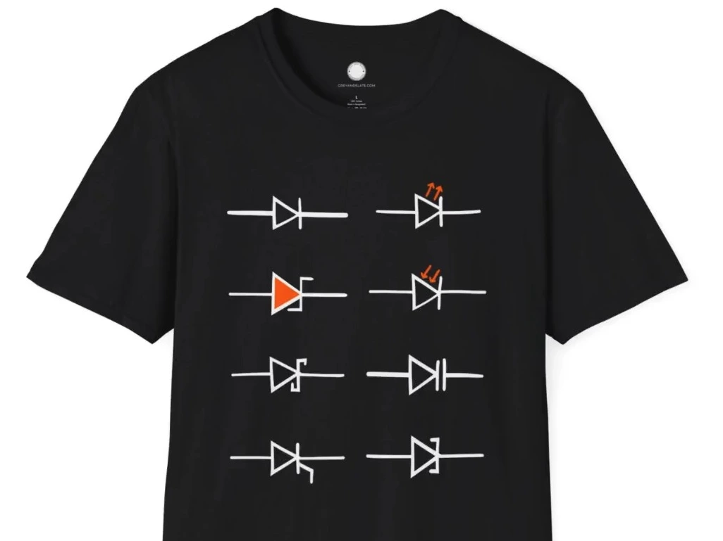 Hand-drawn Diode Symbol Collection