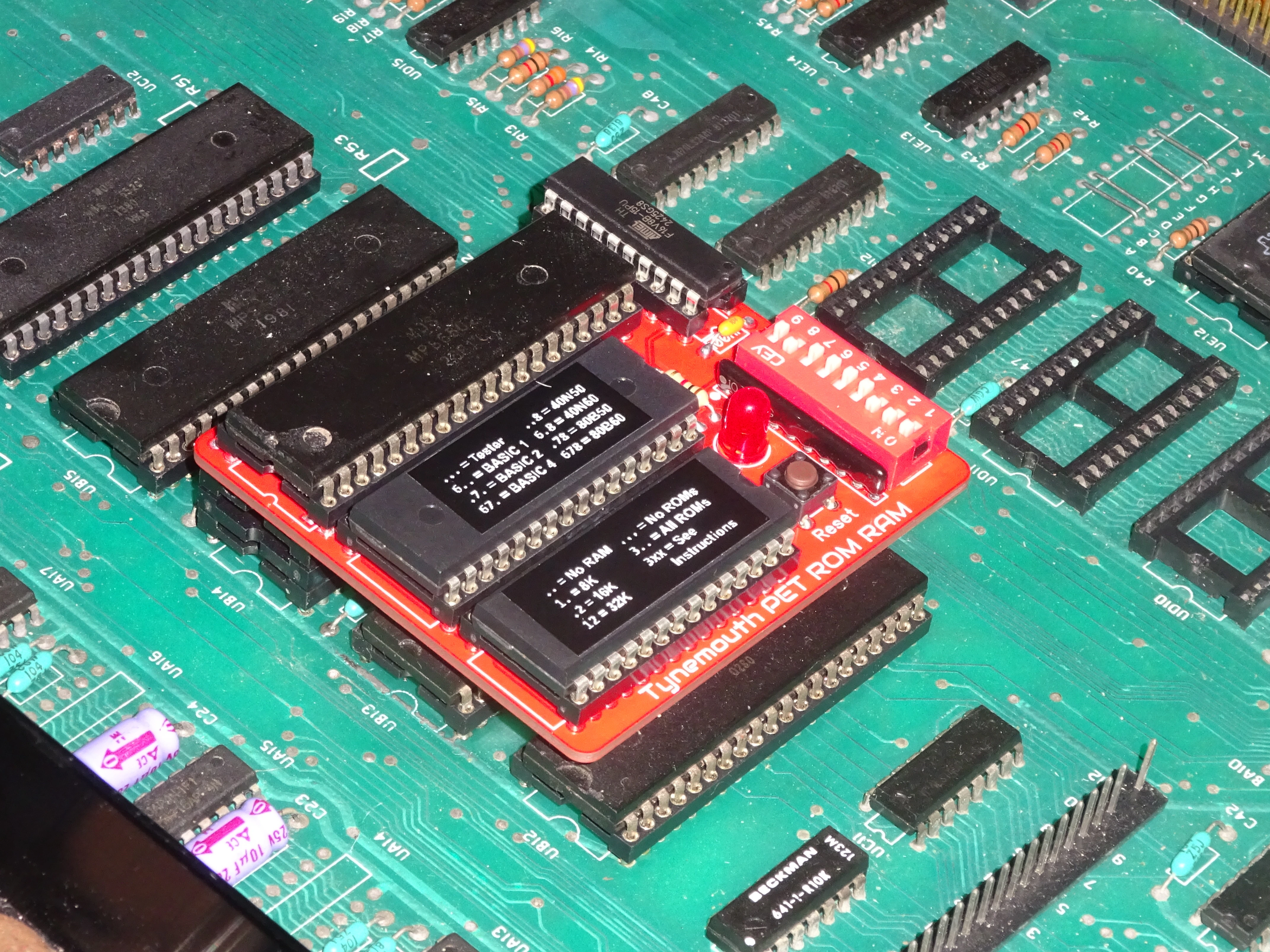 PET ROM/RAM Board