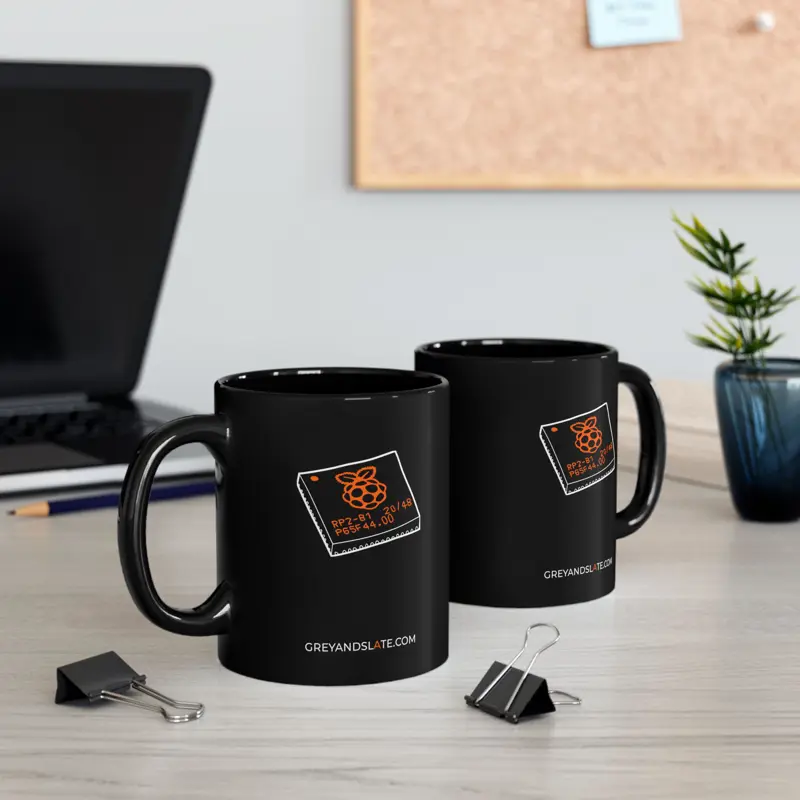 RP2040 Chip Mug | Hand-drawn Microcontroller | Maker Gift Electronics Engineer R