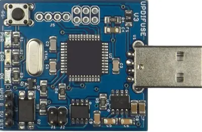 Microchip Dual Mode High Voltage UPDI Fuse Repair Programmer