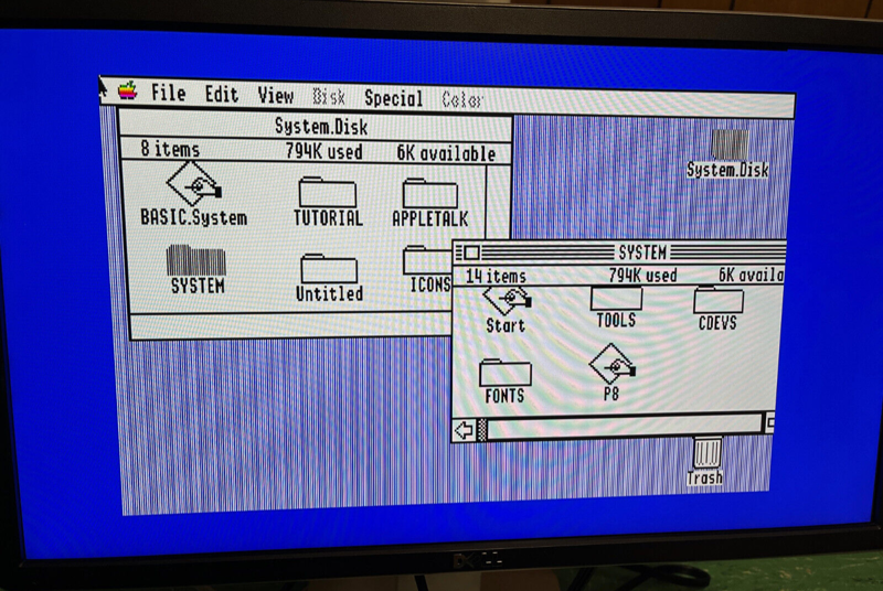 Apple IIGS VGA Adapter with Sync Separator Sharp Graphics