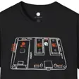 USBSID-Pico Chiptune Board T-Shirt Hand-Drawn | SID Chip Interface PCB | Commodo