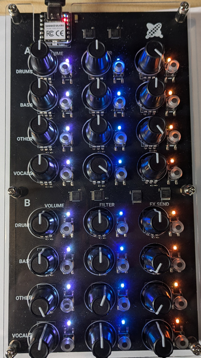 Stems MIDI: DJ Controller for Traktor kit
