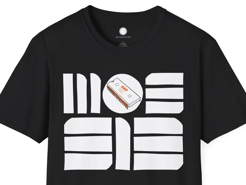 MOS SID 6581 Chip T-Shirt | Sound Interface Device Logo | Commodore 64 Chiptune 