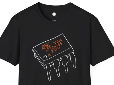 Beloved ATtiny85 Microcontroller Minimalist Tee