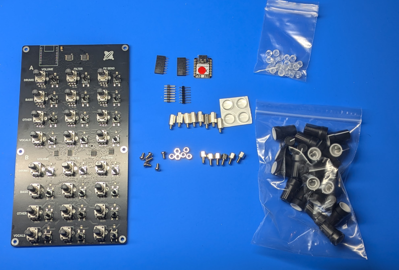 Stems MIDI: DJ Controller for Traktor kit