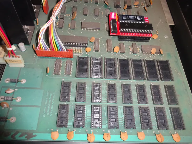 PET ROM/RAM Board