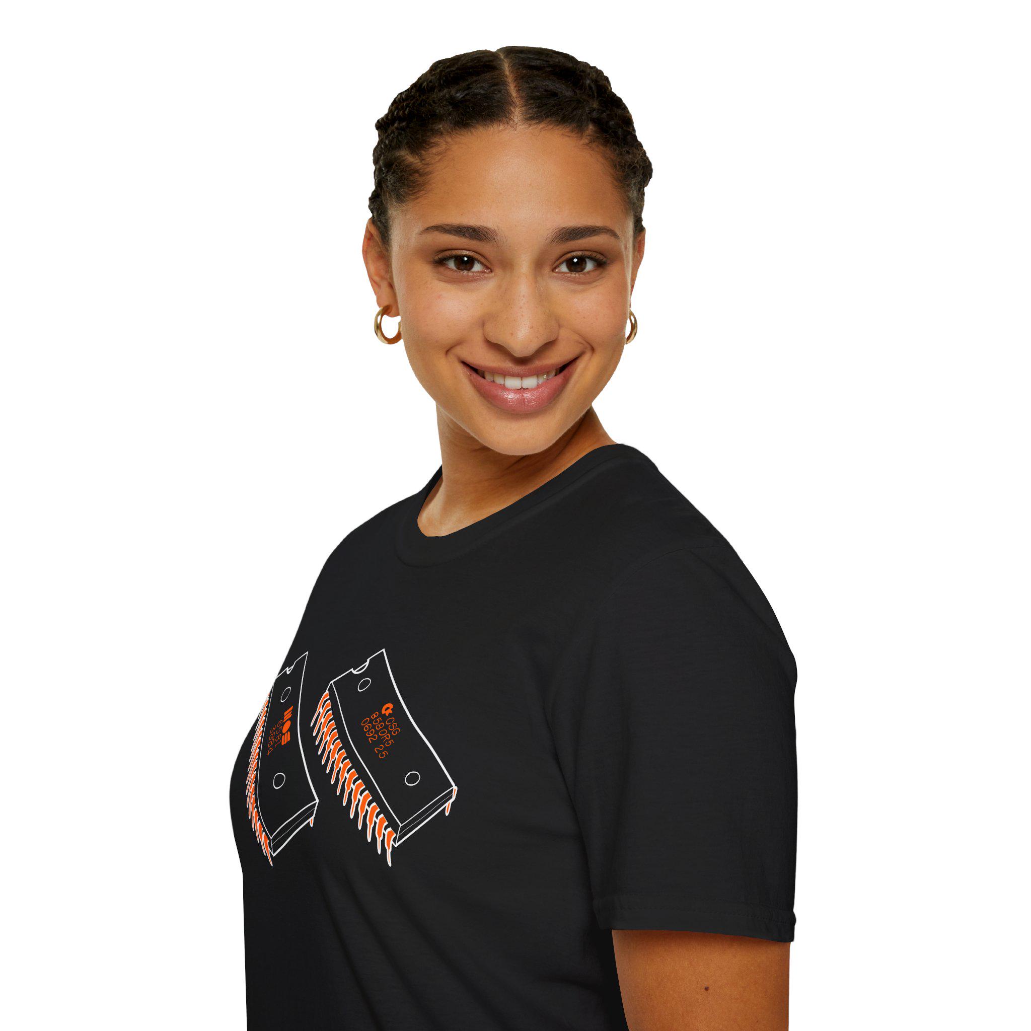 Commodore 64 MOS Sound Synthesizer Tee | SID Chip T-Shirt | Vintage Computer Har