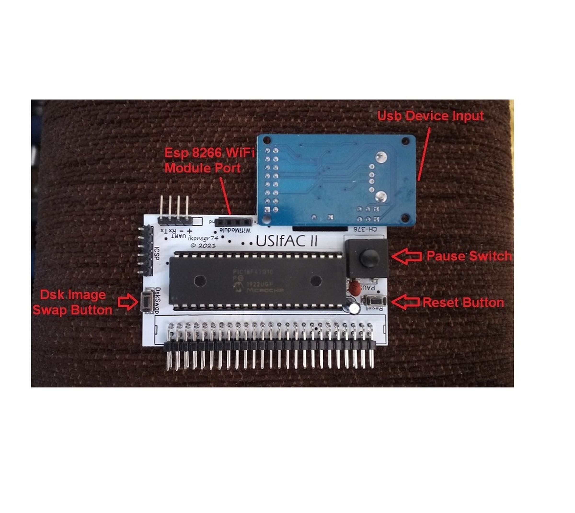 USIfAC II: Usb Mass storage Board for Amstrad CPC