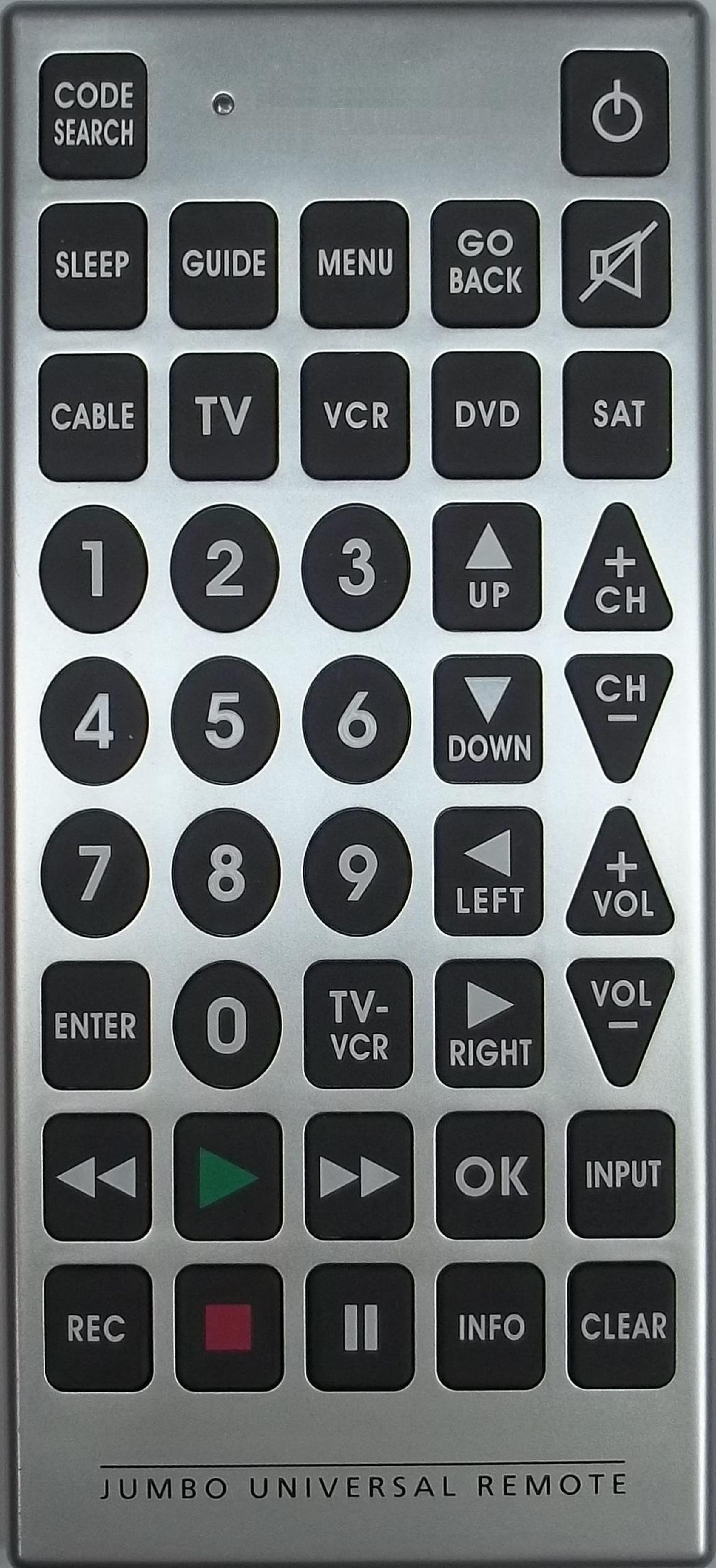 Programmable Jumbo Remote Control with Atmega328PB