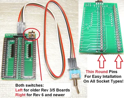 Amiga KickStart ROM Switcher Adapter