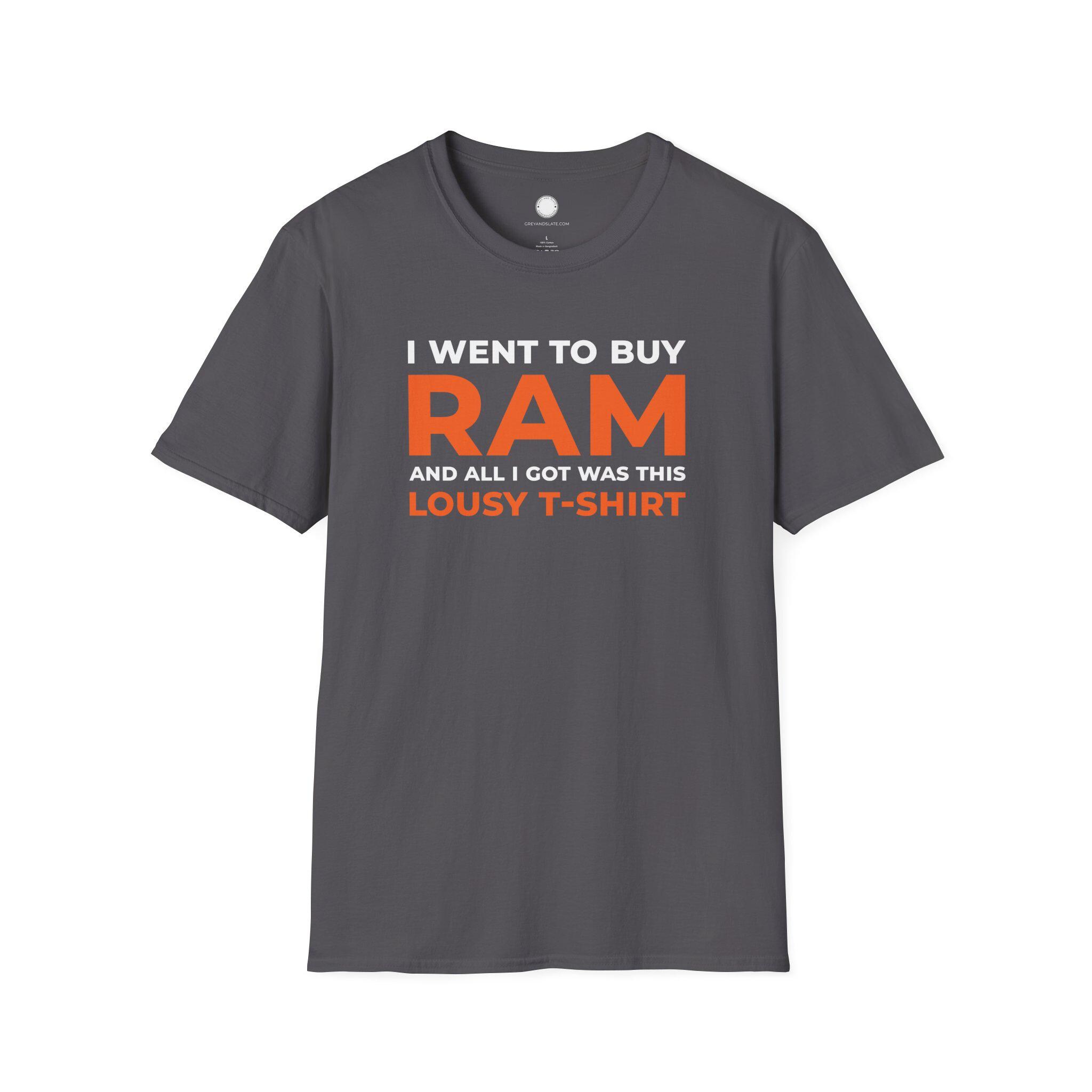 Datacenter Chip Shortage Humor Shirt I Went to Buy RAM T-Shirt | RAMaggedon Gift