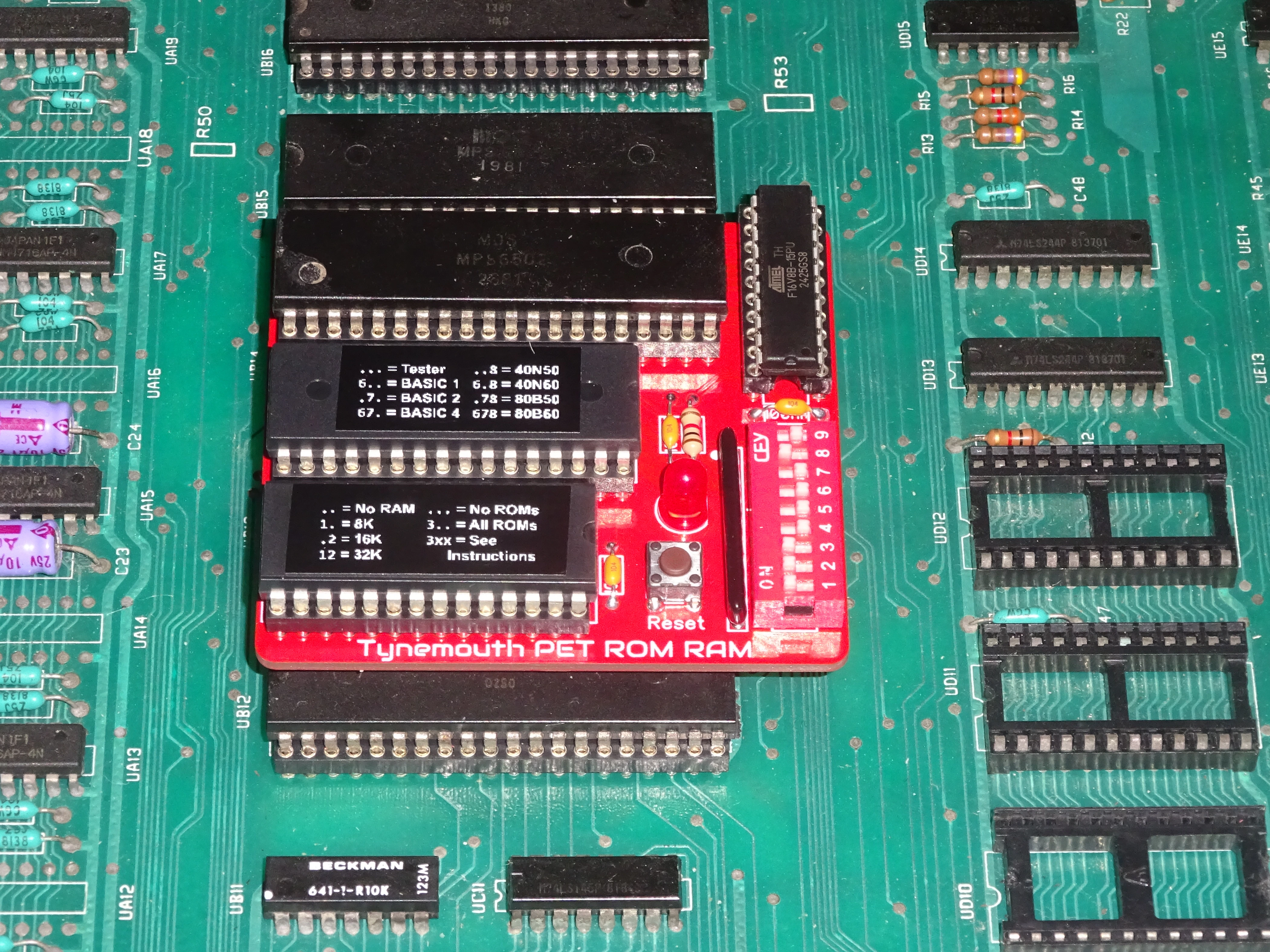 PET ROM/RAM Board