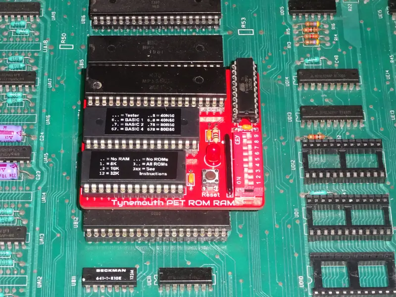 PET ROM/RAM Board
