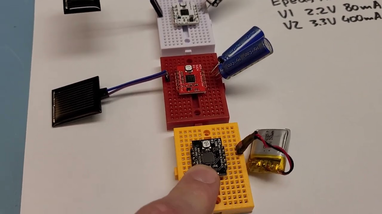 Solar harvesting into Lithium Ion Capacitor