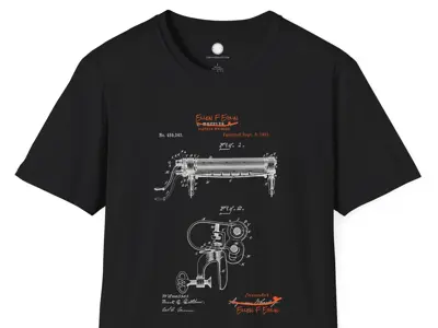 Ellen F Eglin Clothes Wringer Patent T-Shirt