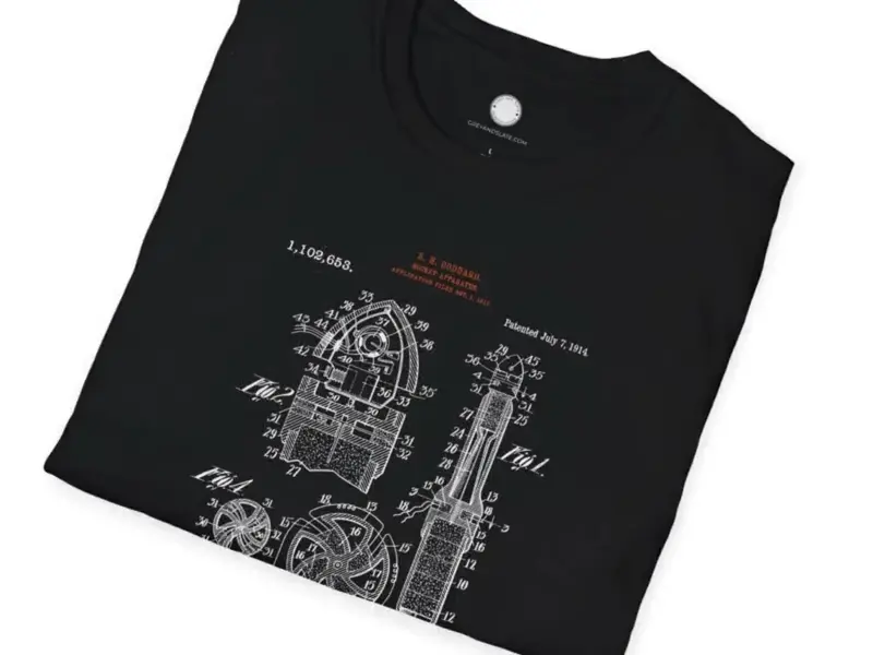 Robert Goddard Rocket Patent Art Tee