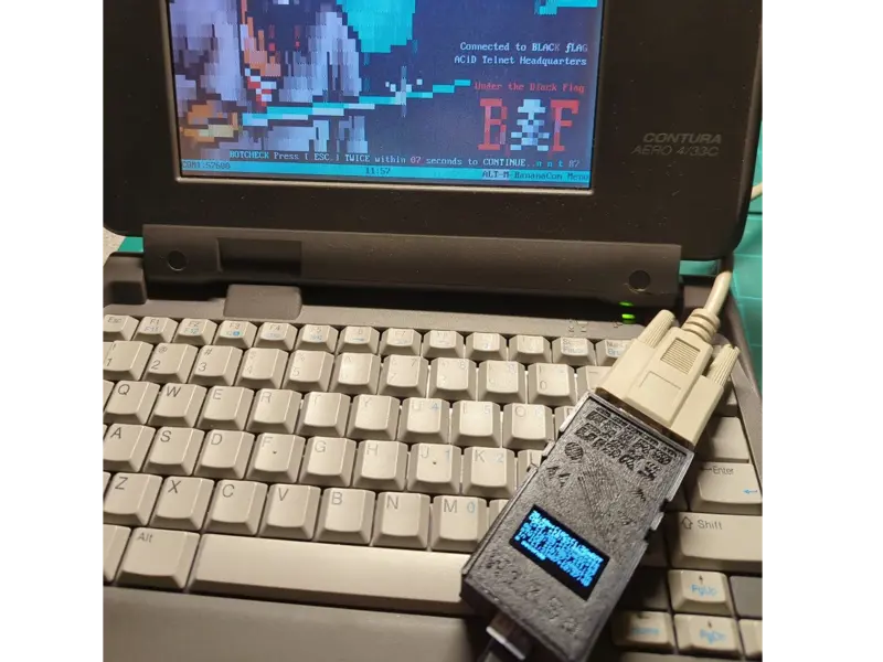 WiRSa v3 Wifi RS232 Serial Modem