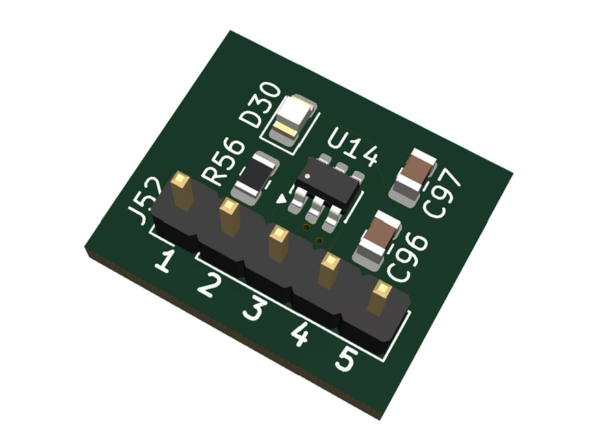 12-Bit DAC (MCP4725) Breakout Board (I2C 2.7-5.5v)