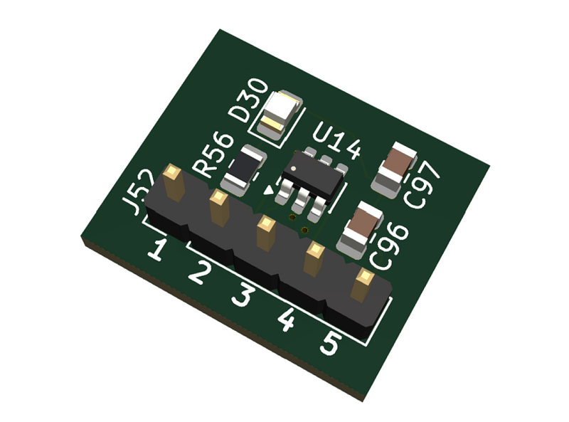 12-Bit DAC (MCP4725) Breakout Board (I2C 2.7-5.5v)