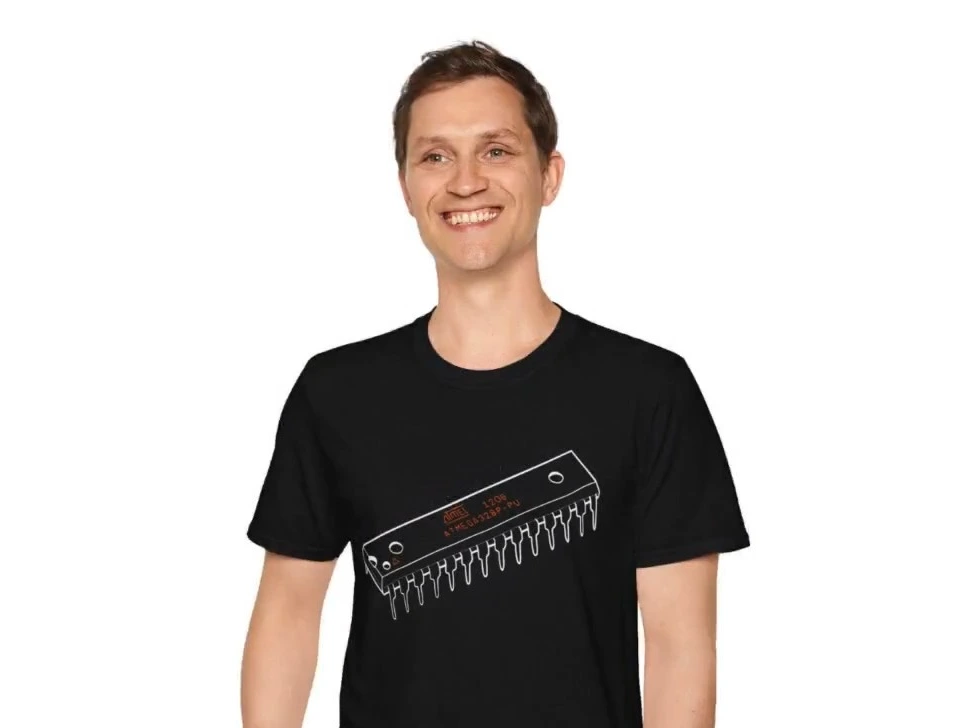 Famous ATmega328P Microcontroller Tee