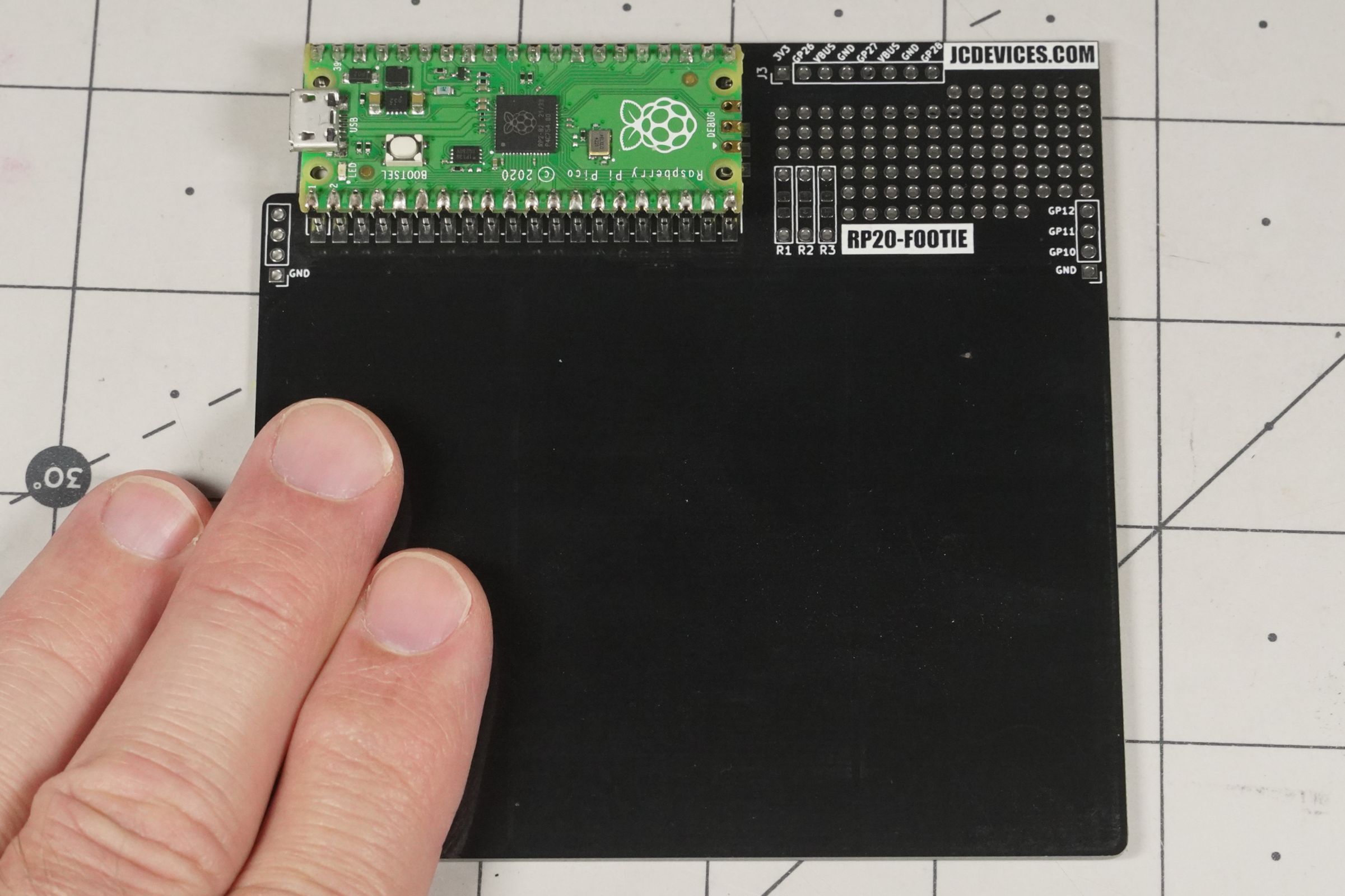RP20-Footie Raspberry Pi Pico Capacitive Pedal