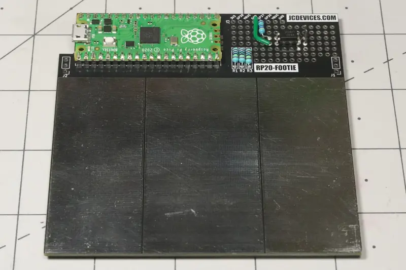 RP20-Footie Raspberry Pi Pico Capacitive Pedal