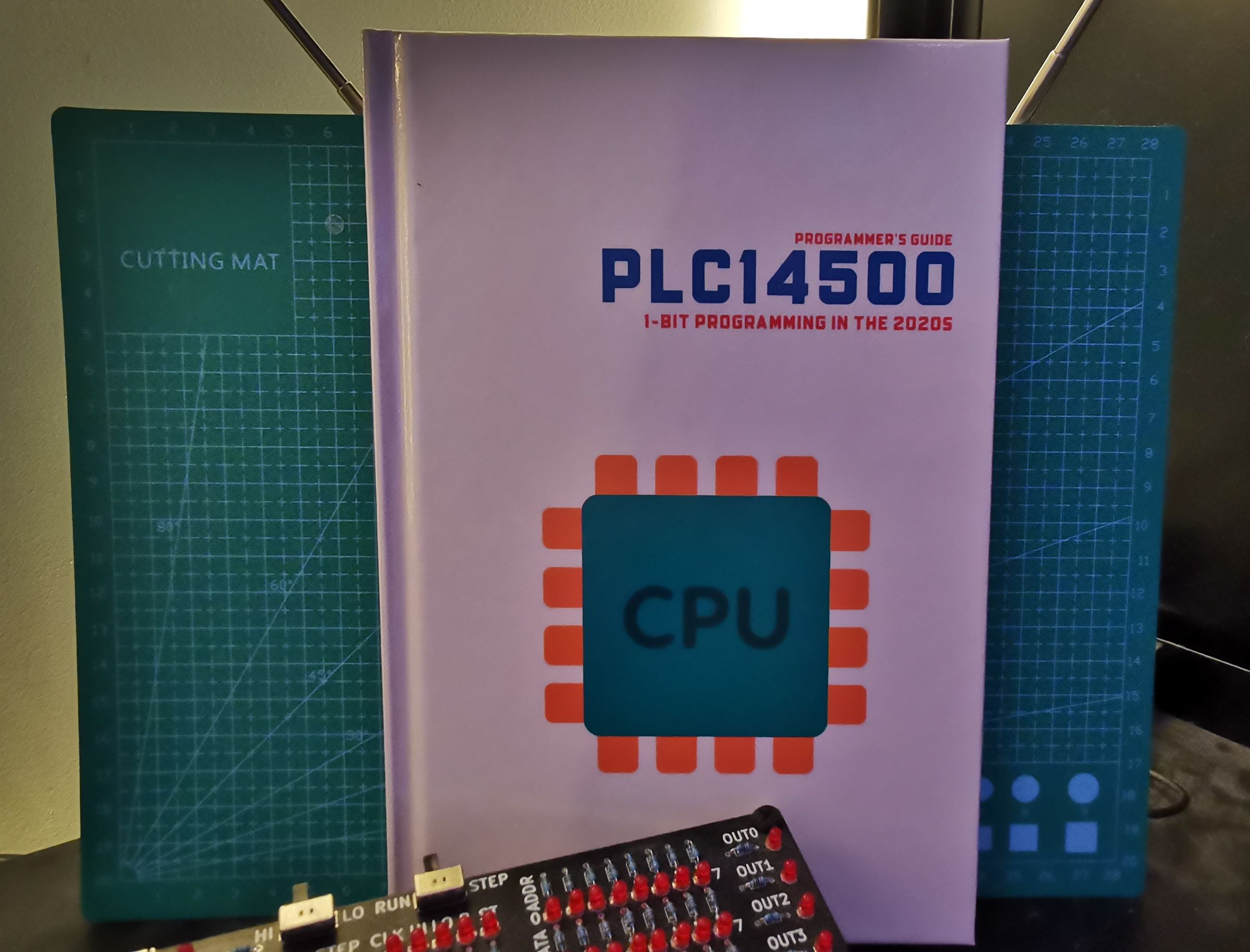 PLC14500-Nano 1-bit Single Board Computer REV.D