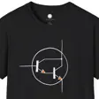 Cool Engineer Gift Transistor Symbol | Electronics Schematic Icon Tee | Darlingt