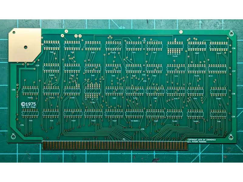 Cromemco Dazzler Reproduction PCBs