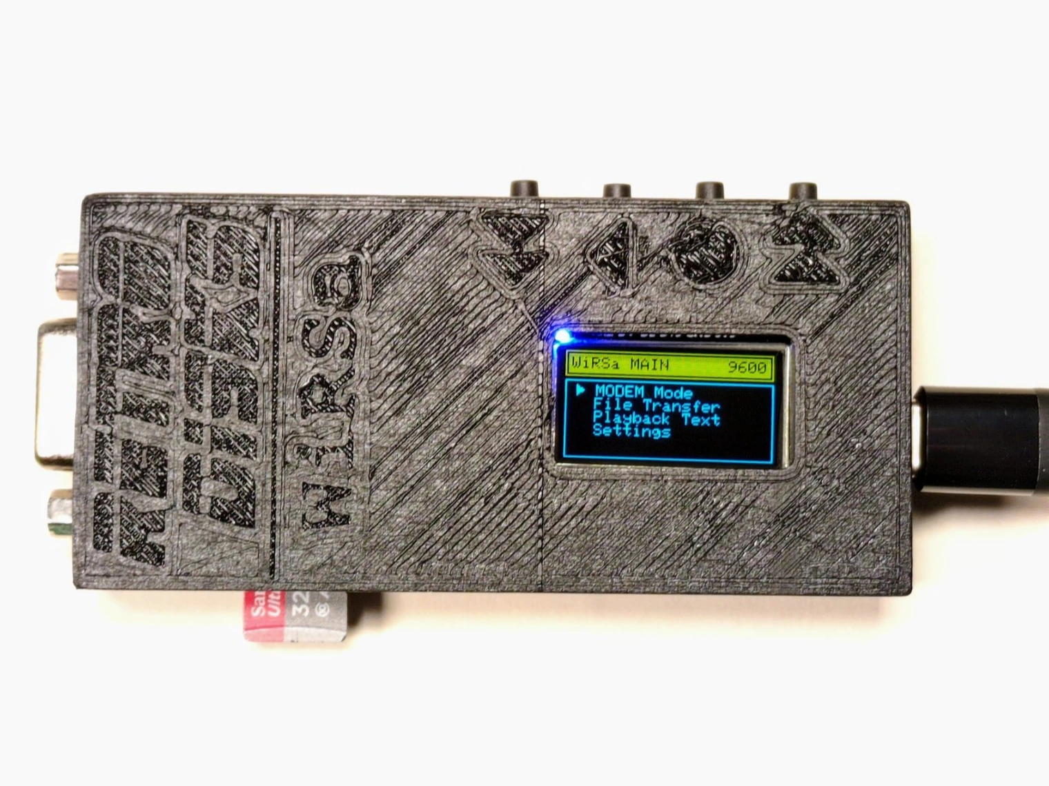 WiRSa v3 Wifi RS232 Serial Modem
