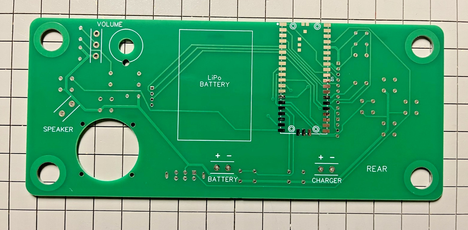 Pico Gamer DIY Handheld Gaming Console Printed Circuit Board